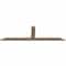Ekena Millwork Portland Smooth Timber Gable Bracket, Douglas Fir, 60"W x 17"H x 1 1/2"D x 3 1/2"F, 7/12 Pitch GBW060X17X0204POR00SDF - alternate 3